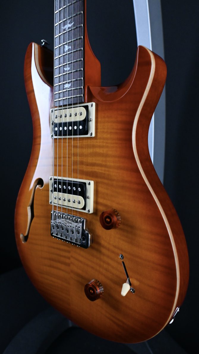 PRS SE Custom 22 Semi Hollow Vintage Sunburst 2019