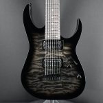 Ibanez GRG7221QA-TKS Transparent Black Sunburst #376