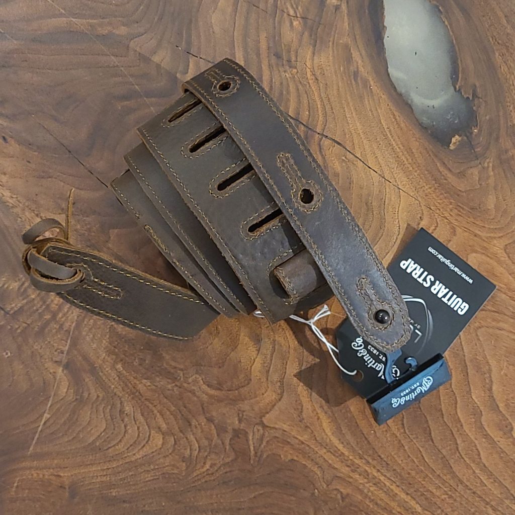Martin Luxe By Martin Dark Brown Leather Strap