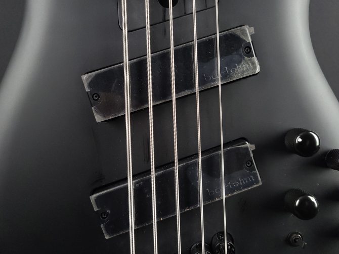 Ibanez Iron Label SRMS625EX-BKF Black Flat 5-String Bass #835