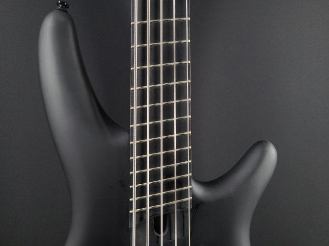 Ibanez Iron Label SRMS625EX-BKF Black Flat 5-String Bass #835