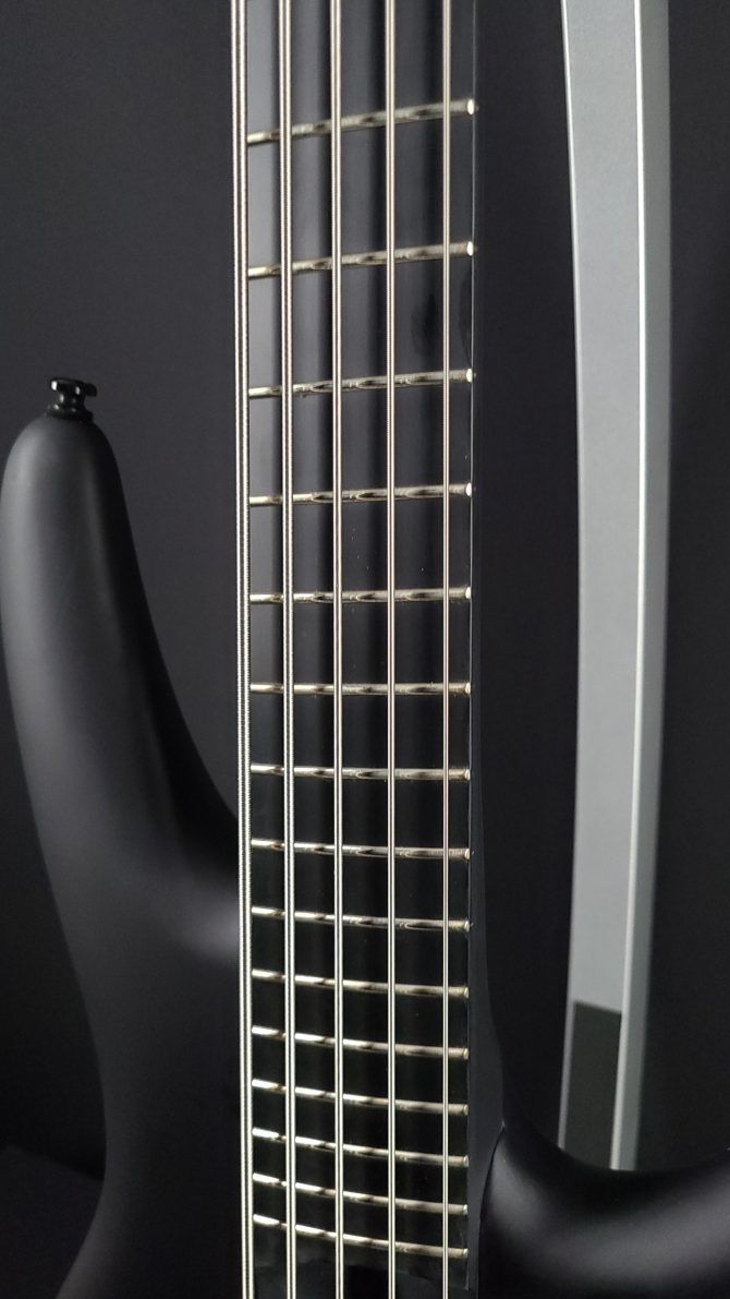 Ibanez Iron Label SRMS625EX-BKF Black Flat 5-String Bass #835