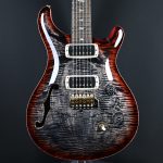 PRS 40th Anniversary Custom 24-08 Semi-Hollow Limited Edition Charcoal Cherry Burst #134