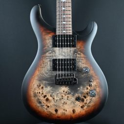 PRS SE Custom 24-08 Poplar Burl Limited Edition Charcoal Cherry Midnight Burst #553