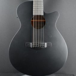 Ibanez AEG721BOT 7-String Black out 7-String Acoustic Guitar #590