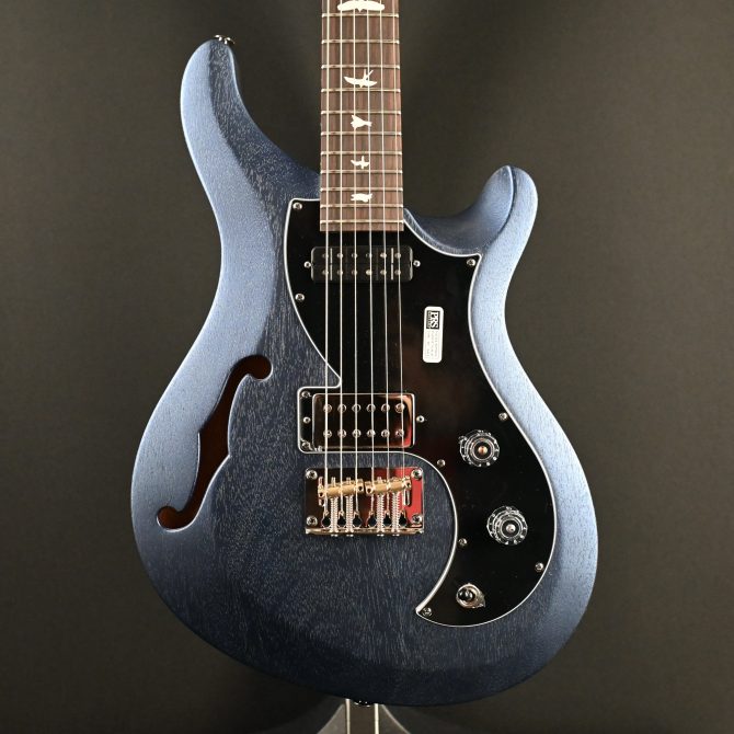 PRS S2 Vela Semi Hollow Satin Metallic Midnight #511