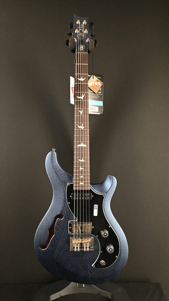 PRS S2 Vela Semi Hollow Satin Metallic Midnight #511