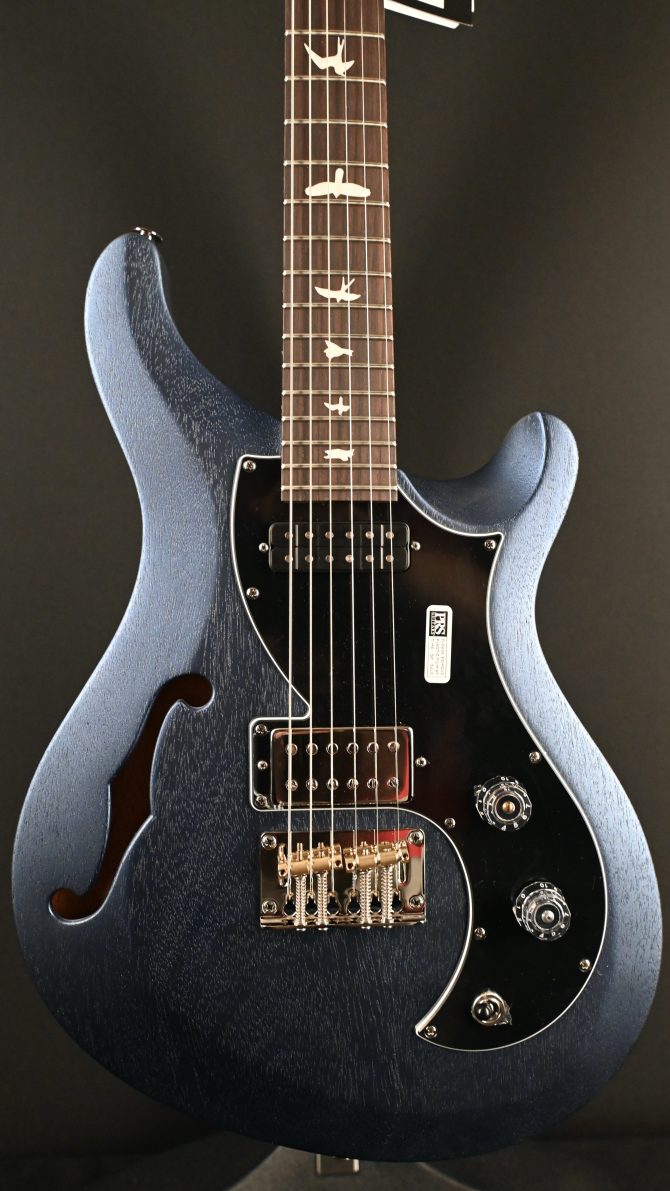 PRS S2 Vela Semi Hollow Satin Metallic Midnight #511