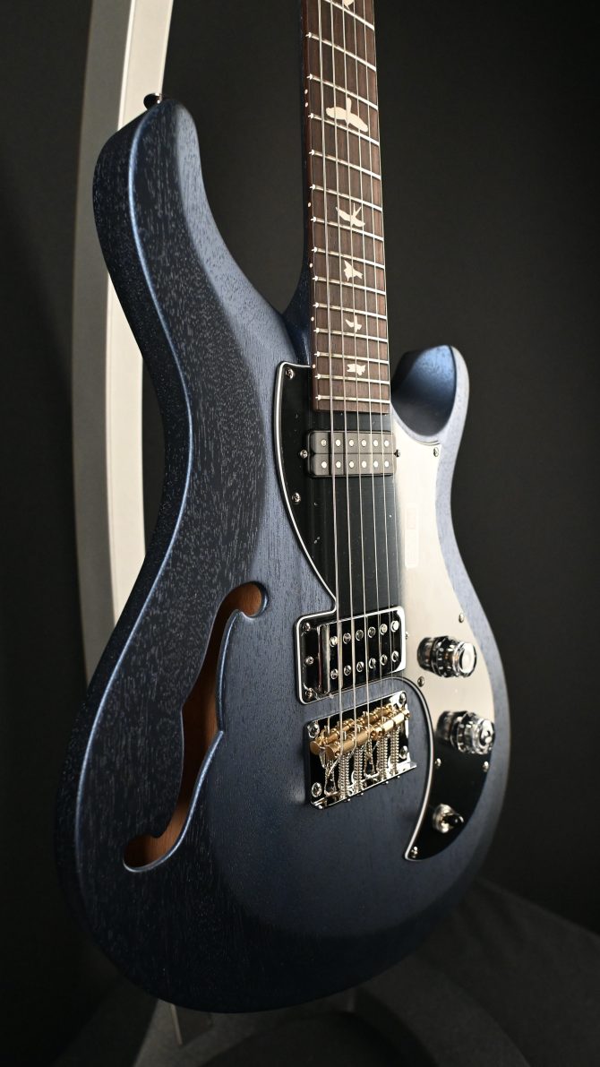 PRS S2 Vela Semi Hollow Satin Metallic Midnight #511