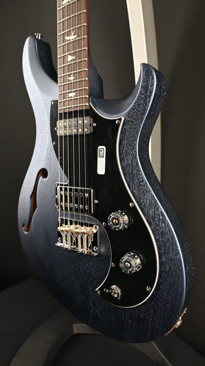 PRS S2 Vela Semi Hollow Satin Metallic Midnight #511