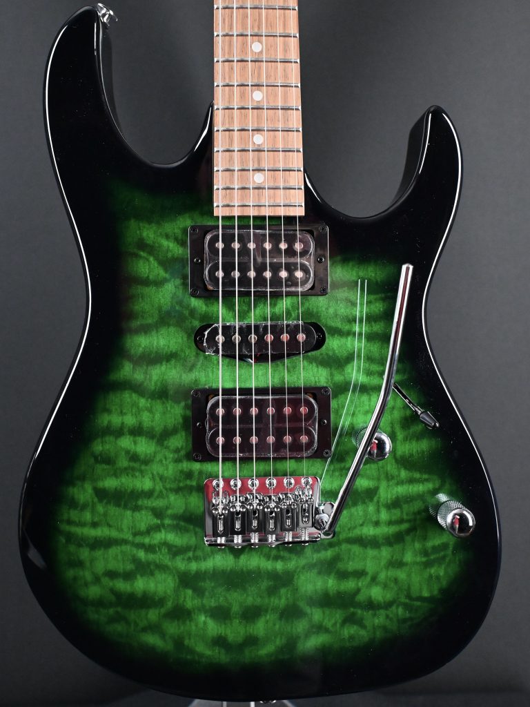 Ibanez Gio Series GRX70QA-TEB Transparent Emerald Burst #621