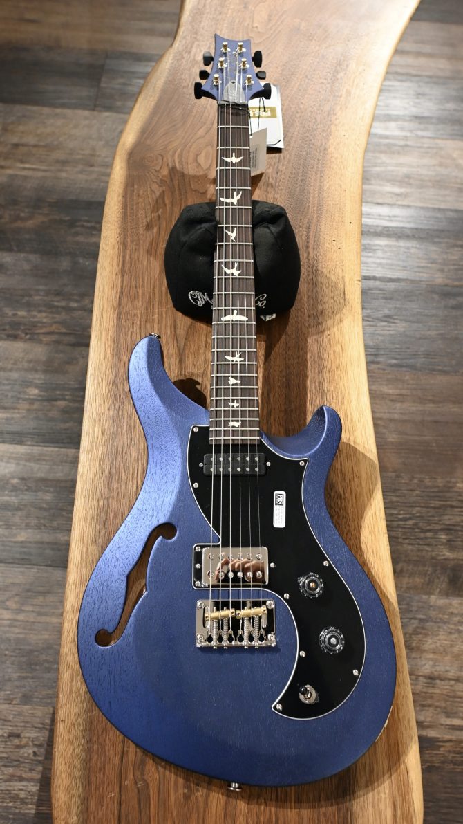 PRS S2 Vela Semi Hollow Satin Metallic Midnight #511