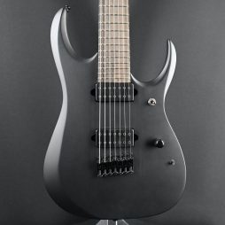 Ibanez Iron Label RGRDB71-BKF Black Flat 7-String Guitar #523