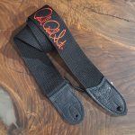 PRS Signature Logo 2″ Poly Guitar Strap Red