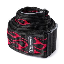 Dunlop D3811RD Classic Flambe Red Strap