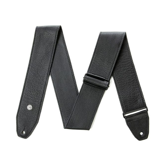 Dunlop BMF Tri-Glide Leather Black Strap BMF15BK