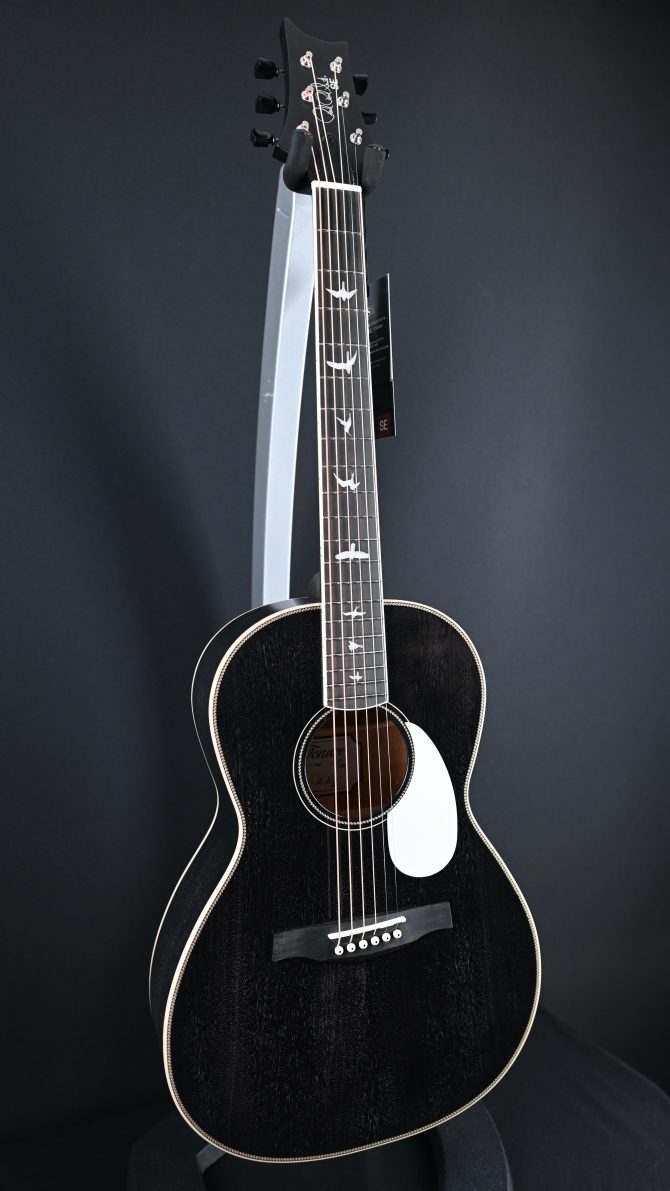 PRS SE P20E Tonare Parlor Acoustic Black Dog Hair #750