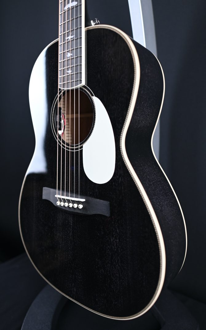 PRS SE P20E Tonare Parlor Acoustic Black Dog Hair #750