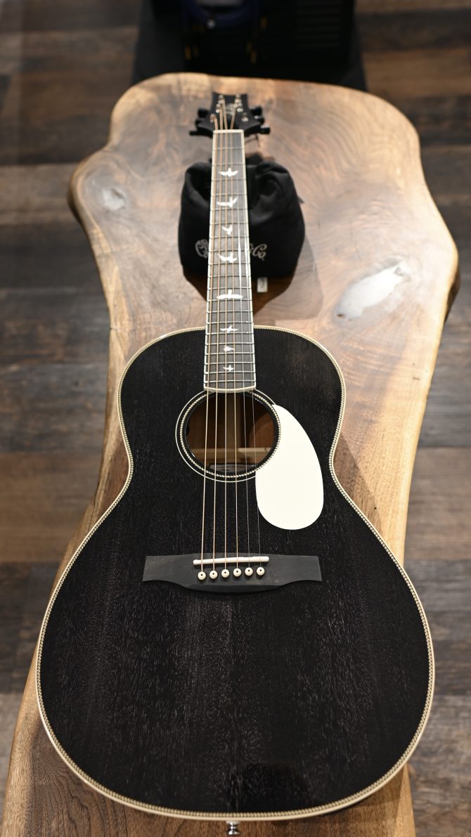 PRS SE P20E Tonare Parlor Acoustic Black Dog Hair #750