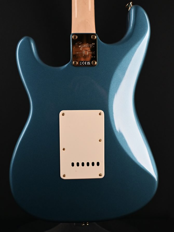 Squier 40th Anniversary Stratocaster Gold Edition Lake Placid Blue 2022
