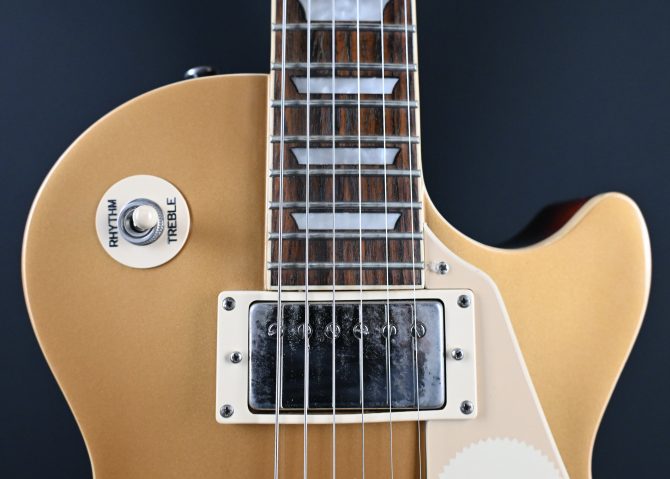 Epiphone Les Paul Standard Metallic Gold Electric Guitar 2012