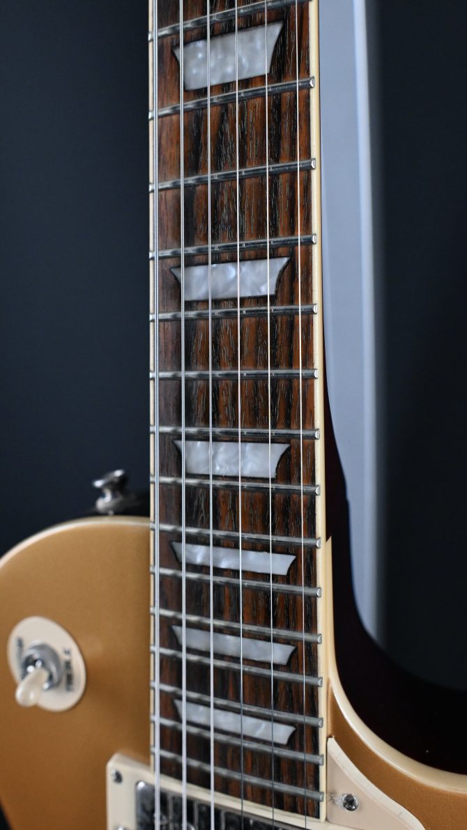 Epiphone Les Paul Standard Metallic Gold Electric Guitar 2012