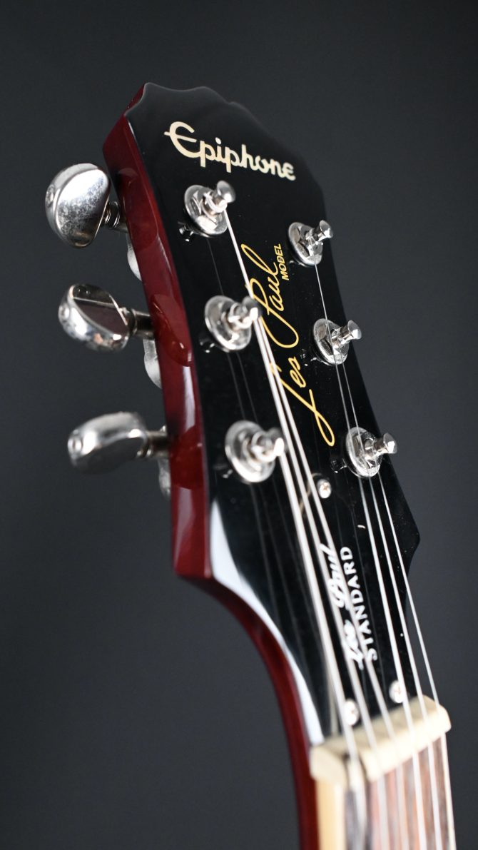 Epiphone Les Paul Standard Metallic Gold Electric Guitar 2012
