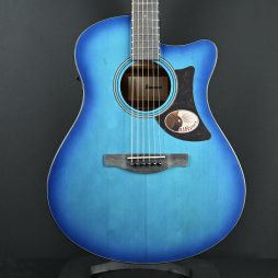Ibanez AAM50CE-SBO Sapphire Blue Burst Acoustic Guitar #143