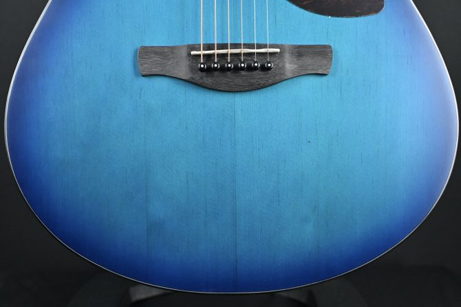Ibanez AAM50CE-SBO Sapphire Blue Burst Acoustic Guitar #143