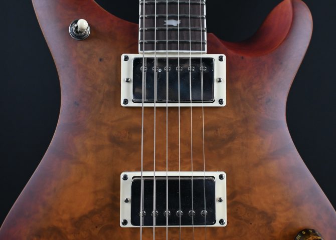 PRS PRS SE "Exotic" McCarty 594 Laurel Burl Vintage Sunburst #107