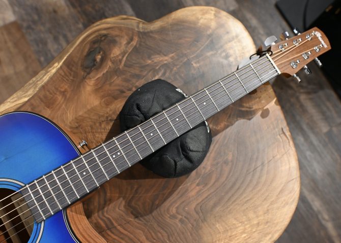 Ibanez AAM50CE-SBO Sapphire Blue Burst Acoustic Guitar #143