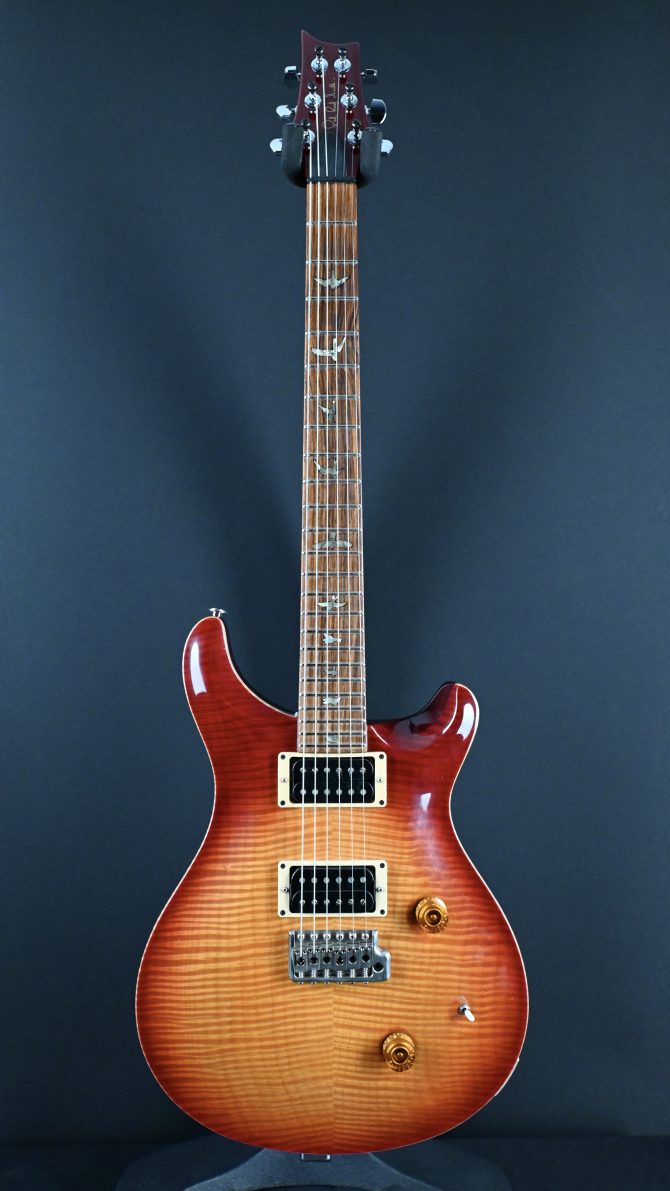 PRS Custom 24 10-Top Dark Cherry Sunburst 1990