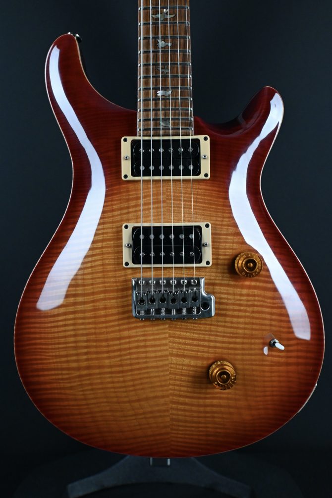 PRS Custom 24 10-Top Dark Cherry Sunburst 1990
