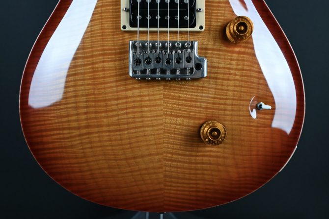 PRS Custom 24 10-Top Dark Cherry Sunburst 1990