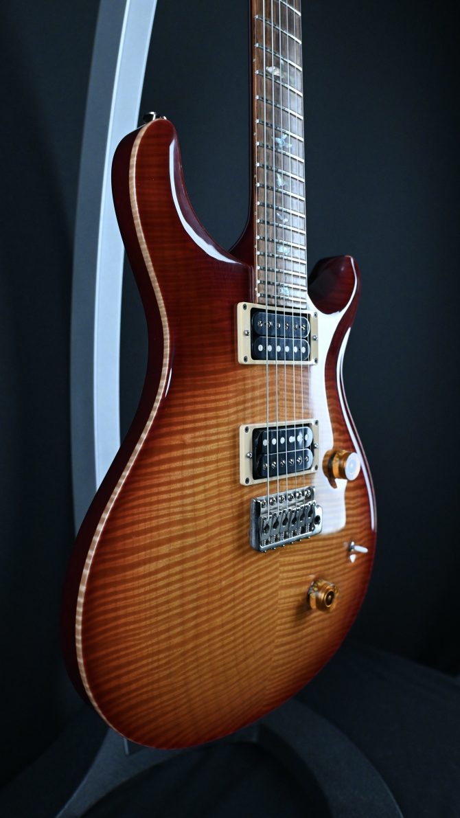 PRS Custom 24 10-Top Dark Cherry Sunburst 1990