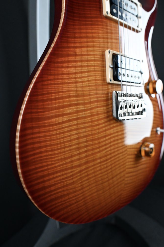 PRS Custom 24 10-Top Dark Cherry Sunburst 1990