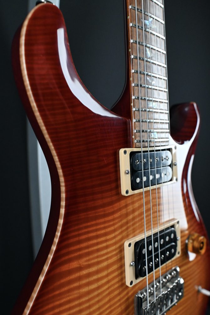 PRS Custom 24 10-Top Dark Cherry Sunburst 1990