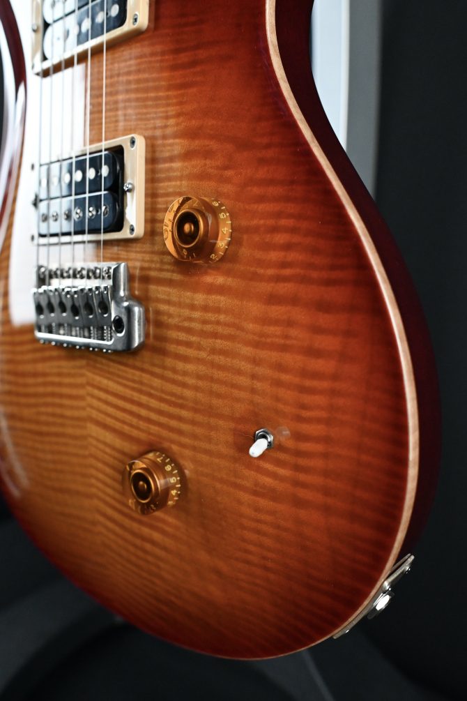 PRS Custom 24 10-Top Dark Cherry Sunburst 1990