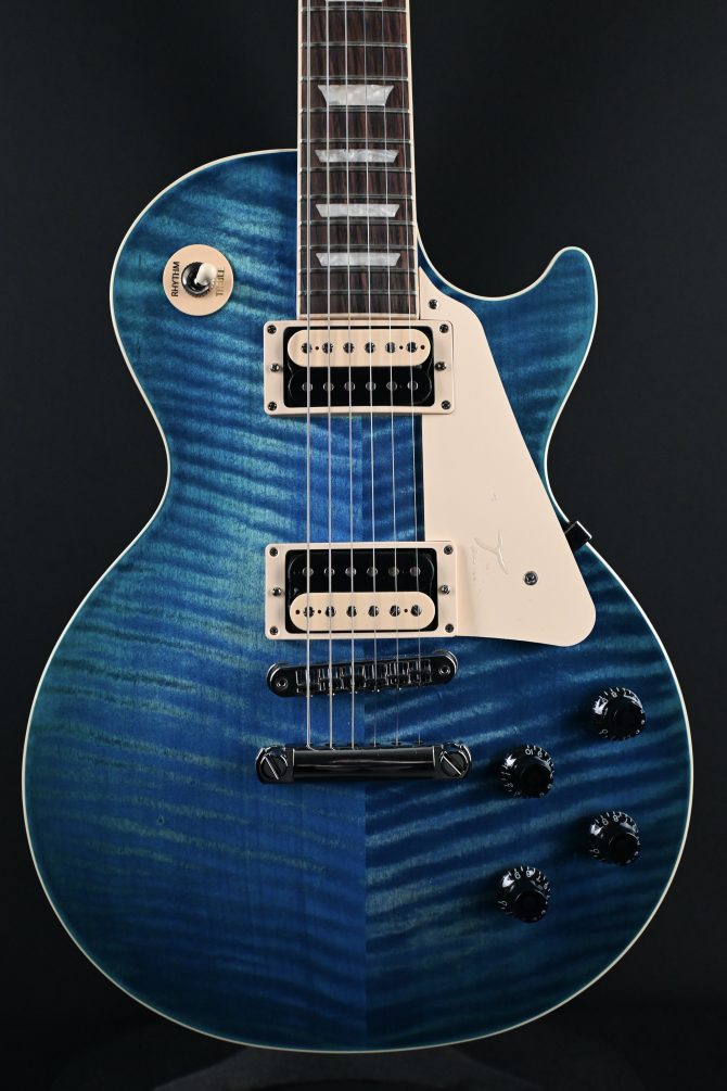 Gibson Les Paul Traditional Pro V AAA Top Ocean Water 2023