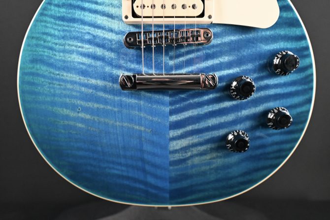 Gibson Les Paul Traditional Pro V AAA Top Ocean Water 2023