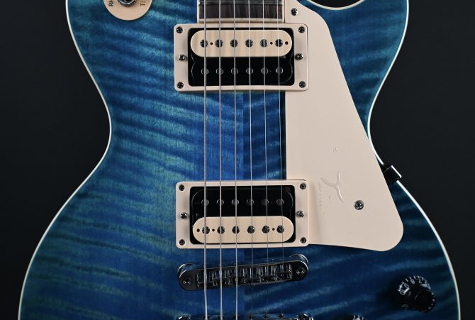 Gibson Les Paul Traditional Pro V AAA Top Ocean Water 2023