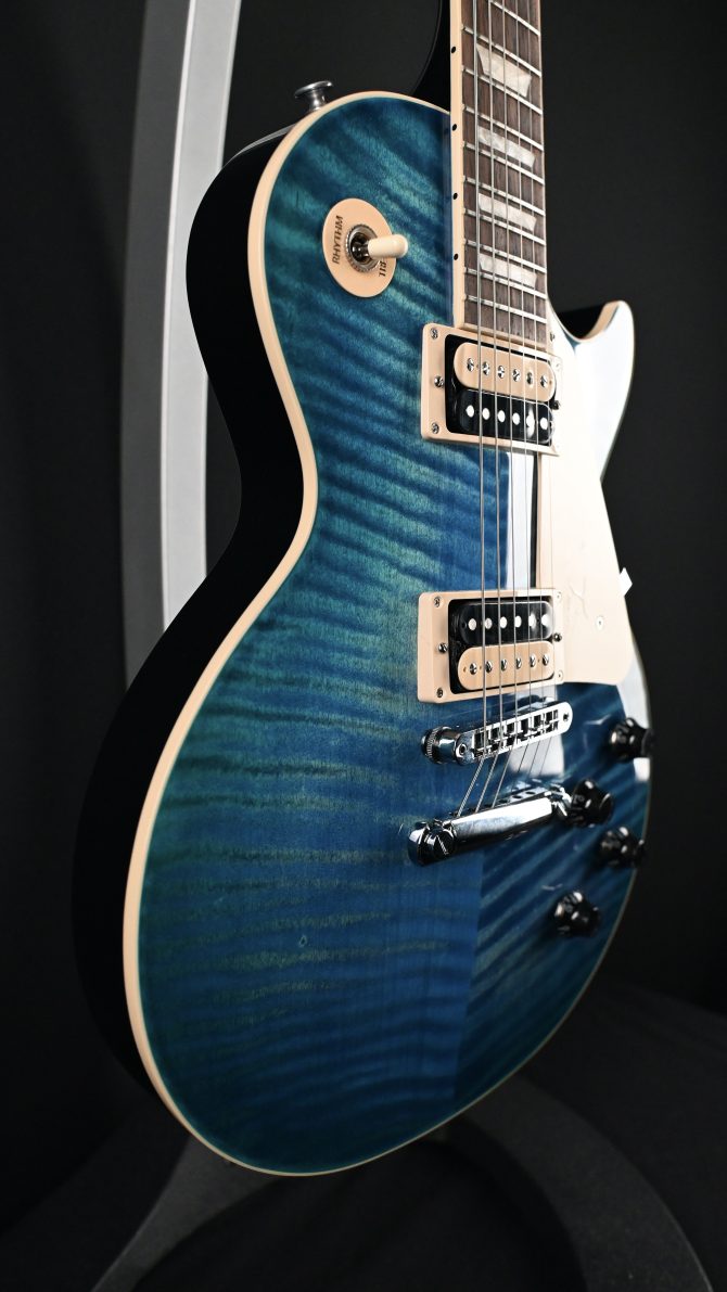 Gibson Les Paul Traditional Pro V AAA Top Ocean Water 2023