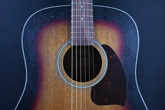 Ibanez PF54-OVH Open Pore Vintage Sunburst Dreadnought #514