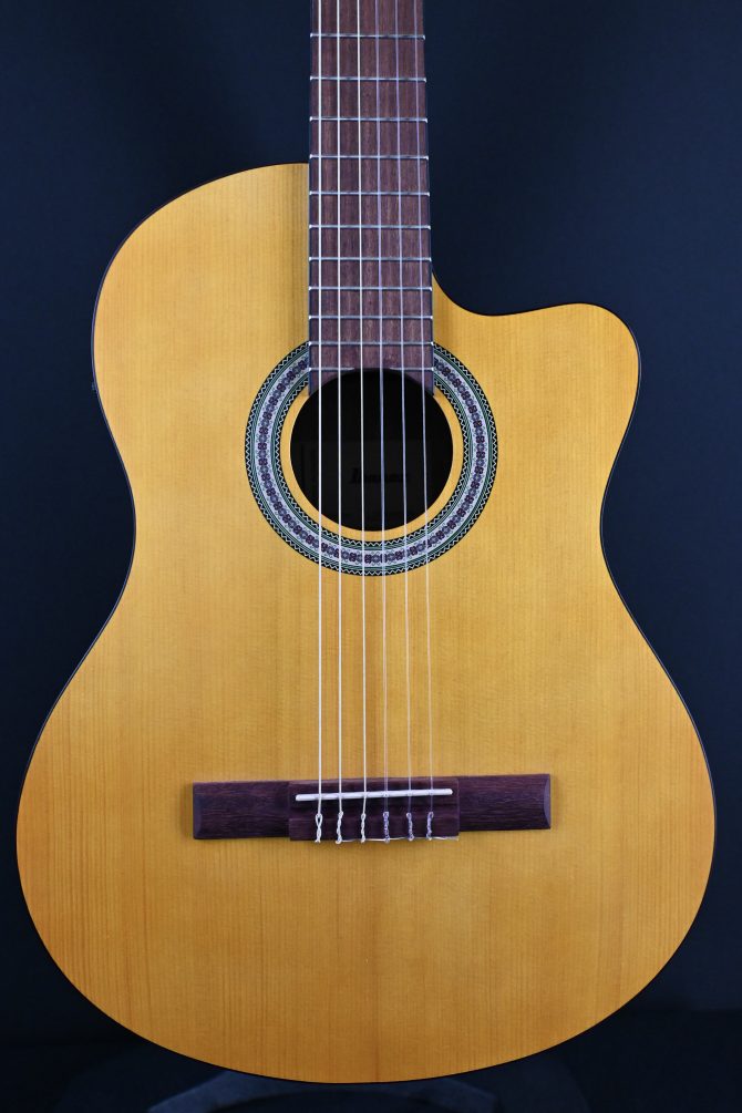 Ibanez GA3ECE-OAM Open Pore Amber Classical Guitar #079