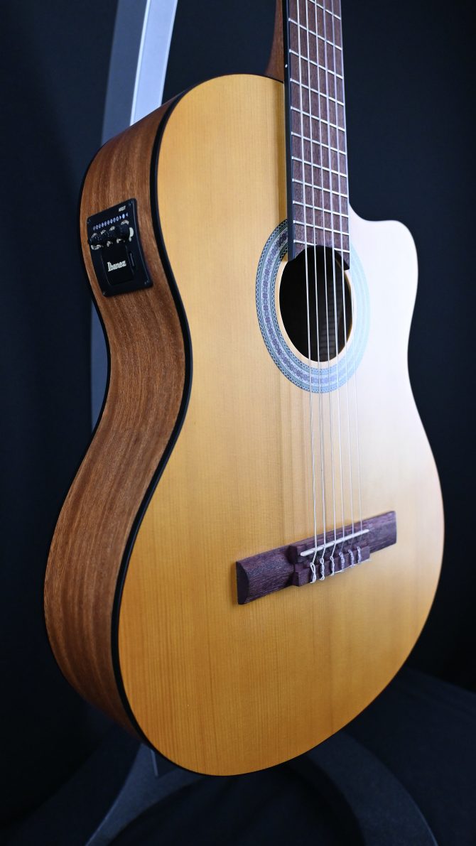 Ibanez GA3ECE-OAM Open Pore Amber Classical Guitar #079