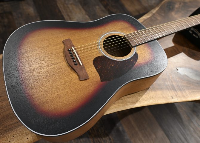 Ibanez PF54-OVH Open Pore Vintage Sunburst Dreadnought #514