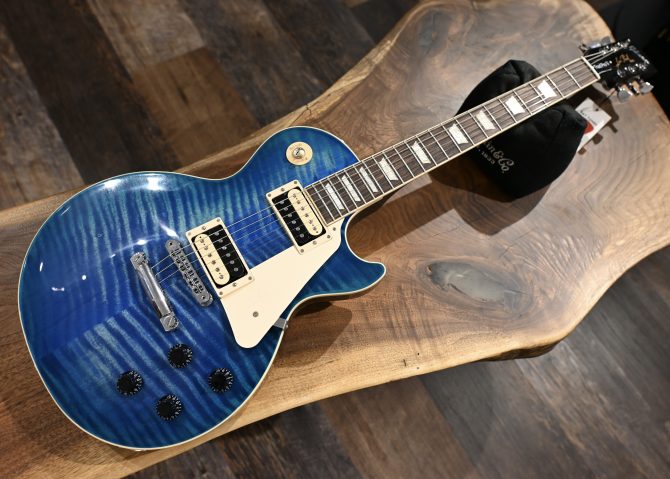 Gibson Les Paul Traditional Pro V AAA Top Ocean Water 2023
