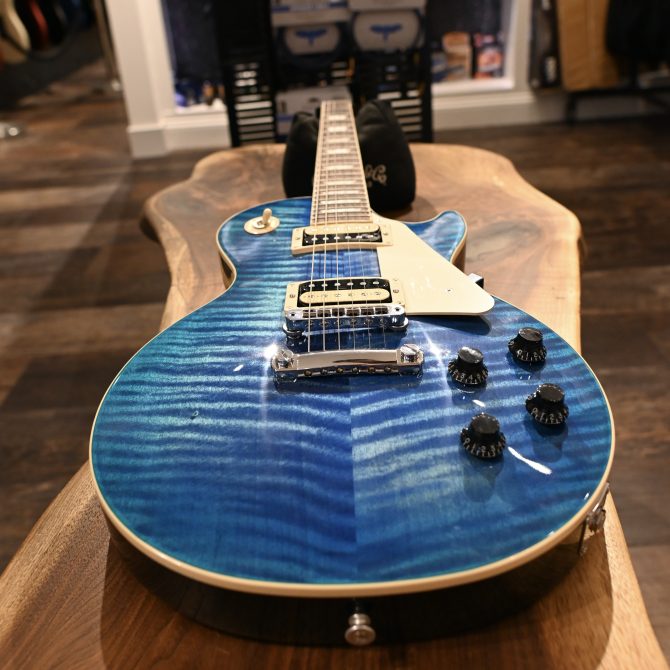 Gibson Les Paul Traditional Pro V AAA Top Ocean Water 2023