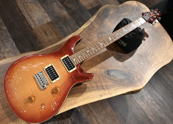 PRS Custom 24 10-Top Dark Cherry Sunburst 1990