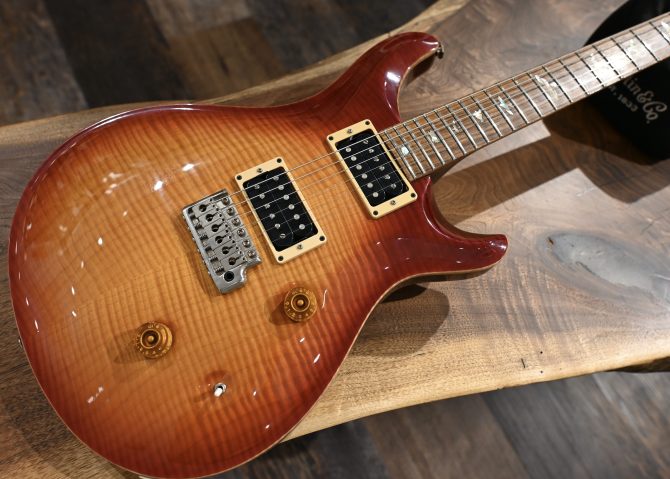 PRS Custom 24 10-Top Dark Cherry Sunburst 1990